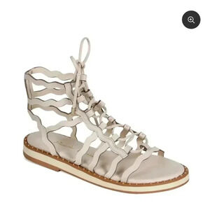 Eloa Gladiator Off White Sandal PAULA TORRES 8